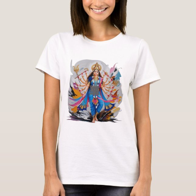 T-shirt Lord Durga : Puissance et force (Devant)