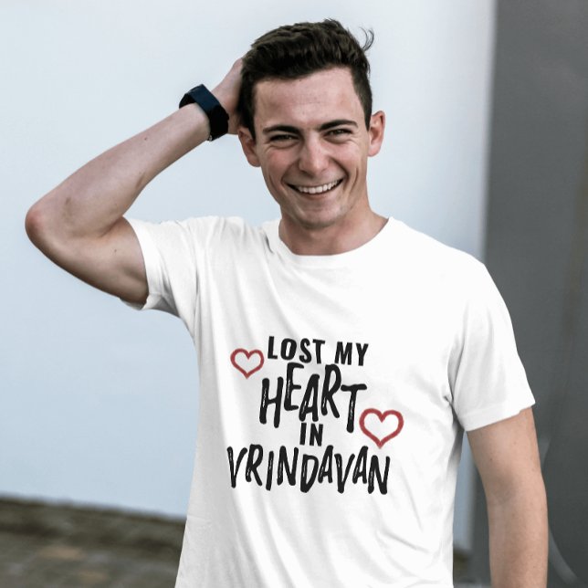 T-shirt Lord Krishna- Krishna art Perdu mon coeur Vrindava (Créateur téléchargé)