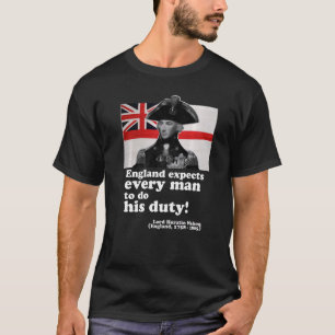 T-shirt Lord Nelson A Dit Qu'Il Fait La Bonne Chose Slogan