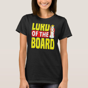 T-shirt Lord Of The Board Chess Checkmate King Queen Gambi