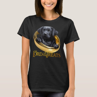 T-shirt Lord Of The Tras Black Labrador Puppy