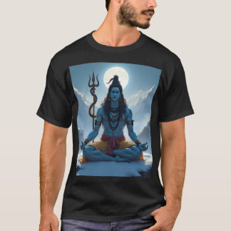 T-shirt Lord Shiva Hindu Dieu de la vie et de la mort