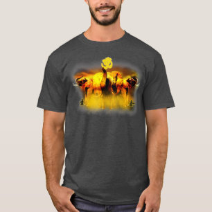 T-shirt Lord Shiva méditation spiritualité Yoga éléphant à