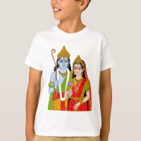 T-Shirt Lord Sitaram – Vêtements dévotionnels pour