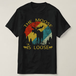 T-shirt l'orignal est libre vintage
