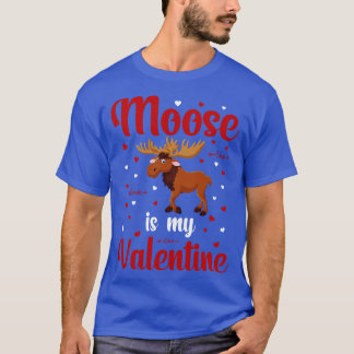 T-shirt L'orignal est ma Valentine
