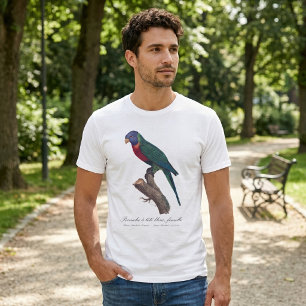 T-shirt Loriquet arc-en-ciel femelle, Trichoglossus molucc