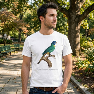 T-shirt Loriquet arc-en-ciel juvénile Trichoglossus molucc