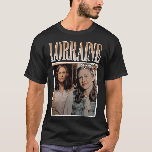 T-shirt Lorraine Warren   (Devant)