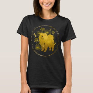 T-shirt LORSQUE DRAGONS VOLER Chow Style chemise noire