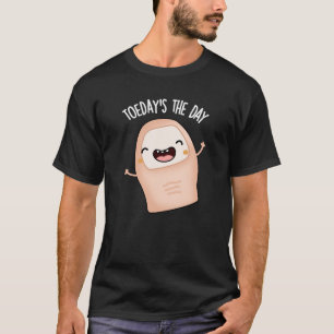 T-shirt L'orteil du jour est arrivé Jeu de mots drôle sur