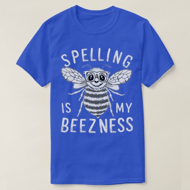 T-shirt L'orthographe est mon calme (Design devant)