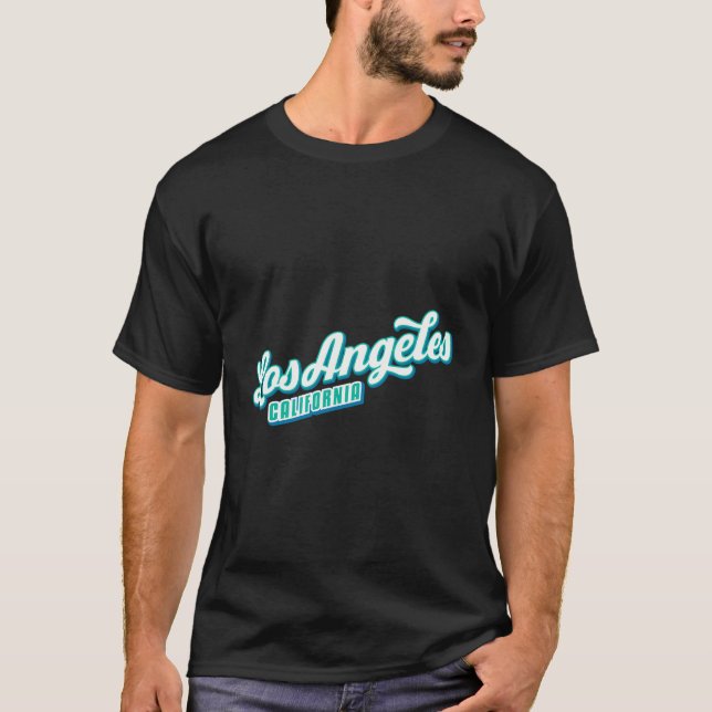 T-shirt Los Angeles Ca (Devant)