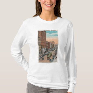 T-shirt Los Angeles, CABroadway de 4ème vue de rue