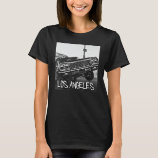T-shirt Los Angeles California Chemises Hydraulique Lowrid