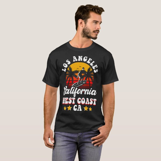 T-shirt Los Angeles Californie (Devant entier)