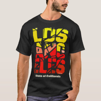T-shirt Los Angeles City en Californie