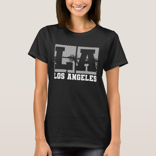 T-shirt Los Angeles LA Californie (Devant)