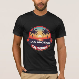 T-shirt Los Angeles USA Cadeau de fierté de ville pour les
