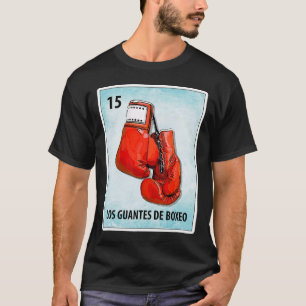 T-shirt Los Guantes De Boxeo Mexicain Gants De Boxe Cartes