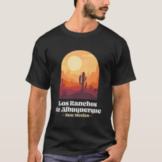 T-shirt Los Ranchos De Albuquerque Nouveau-Mexique Nm Vaca