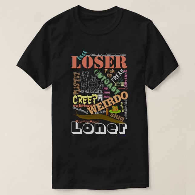 T-shirt Loser (i) (Design devant)