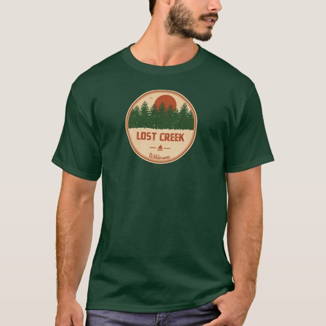 T-shirt Lost Creek Wilderness (Devant)