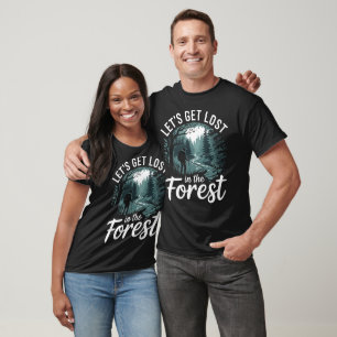T-shirt Lost in the Forest" - Aventure