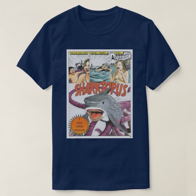 T-shirt lotte de Sharktopus (Design devant)