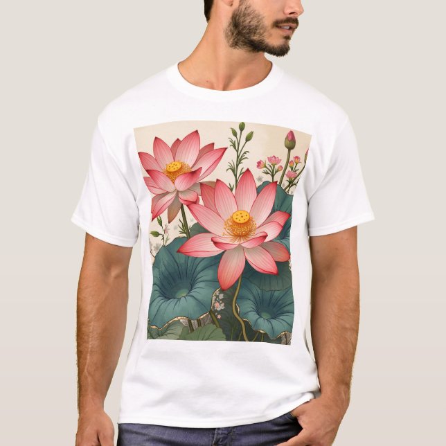 T-shirt lotus (Devant)