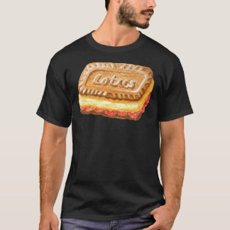 T-shirt Lotus Biscoff Cookie Sandwich à la crème glacée Wa