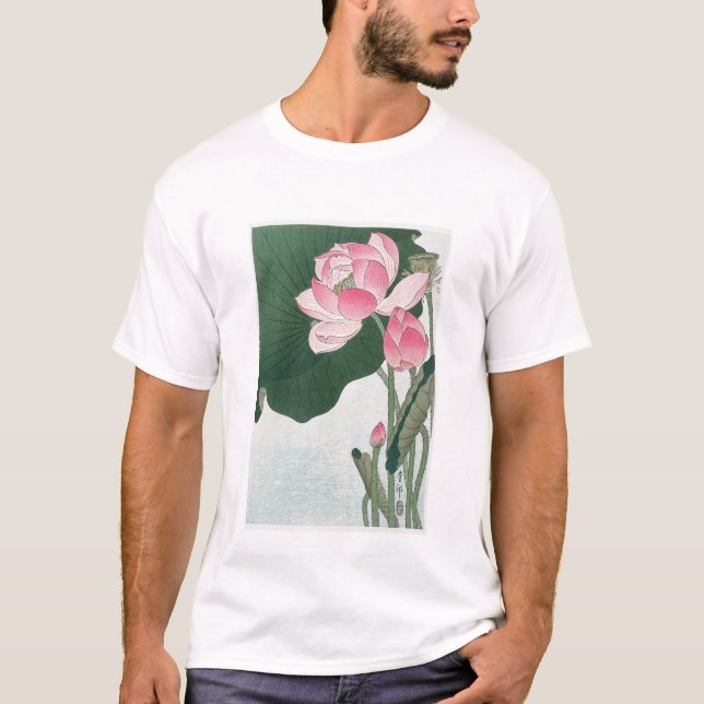 T-shirt Lotus en fleurs (Devant)
