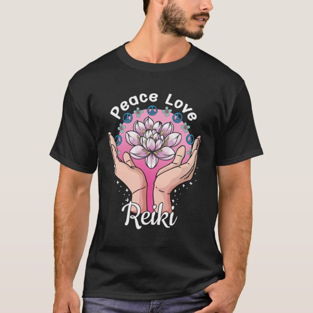 T-shirt Lotus Flower Reiki (Devant)