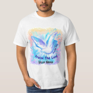 T-shirt Louange au Seigneur Colombe Chrétien 