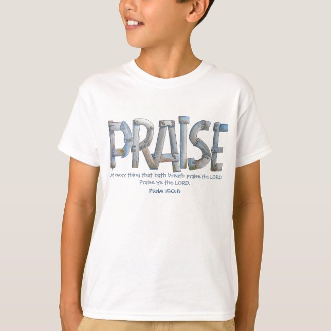 T-shirt Louanges d'enfants (Devant)
