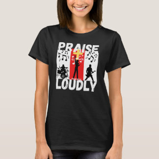 T-shirt LOUDLY Christian Bible Inspiré Design