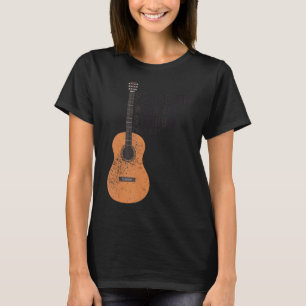 T-shirt Louez-Le Avec Les Cordes Psaume 1504 Basse Guita