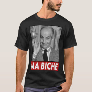 T-shirt Louis de Funes Ma Biche Design Classic
