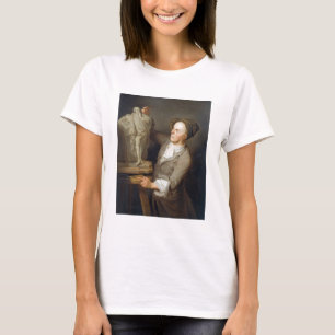 T-shirt Louis-Francois Roubiliac (1695-1762) modelant le