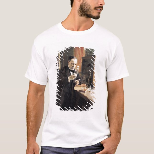 T-shirt Louis Pasteur dans son laboratoire, 1885 (Devant)