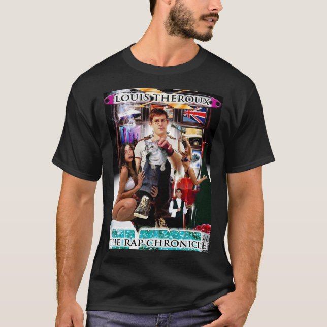 T-shirt Louis Theroux - Chronique Rap   (Devant)