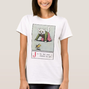 T-shirt Louis Wain, Chat Drôle