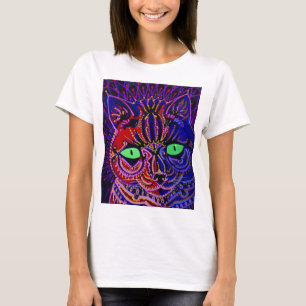 T-shirt Louis Wain Psychedelic Chat