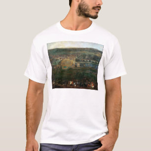 T-shirt Louis XIV chassant près du château de
