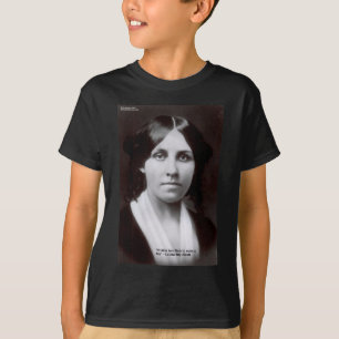 T-shirt Louisa May Alcott 2 Flints Love Cards et Cadeaux