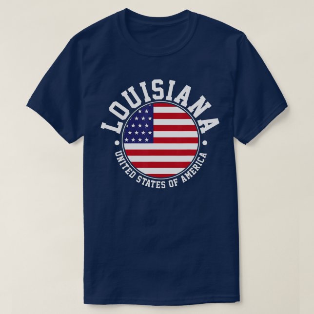 T-shirt Louisiana  (Design devant)
