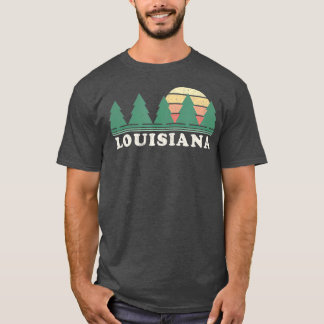 T-shirt Louisiana LA Vintage Retro les années 70 Design