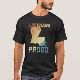 T-shirt Louisiane Fier USA Amérique