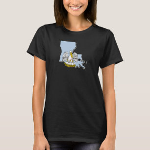 T-shirt Louisiane L'État du Pélican