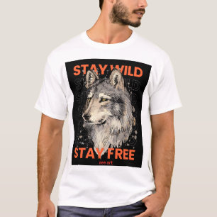 T-shirt loup